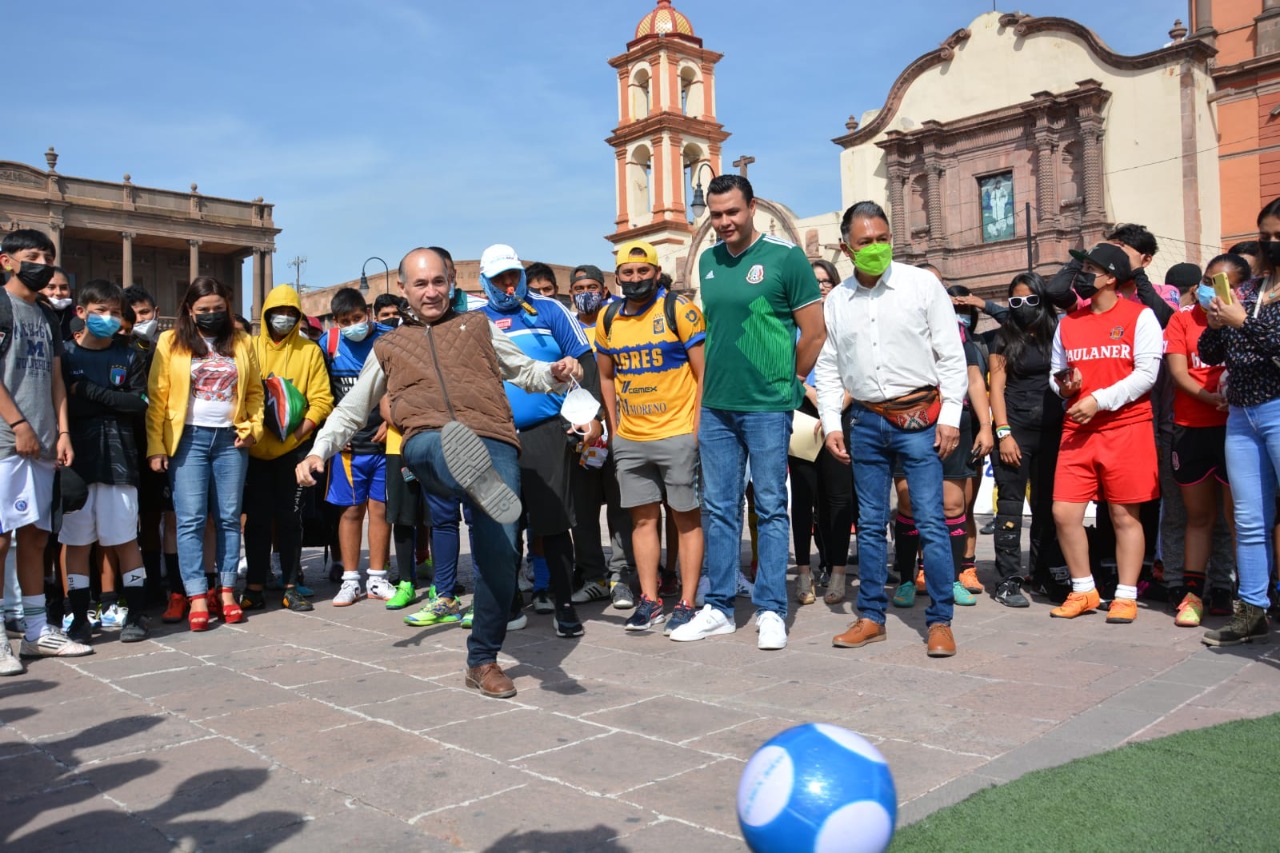 Inauguran Torneo de street soccer “De la Calle a la Cancha 2021” - San Luis Potosí