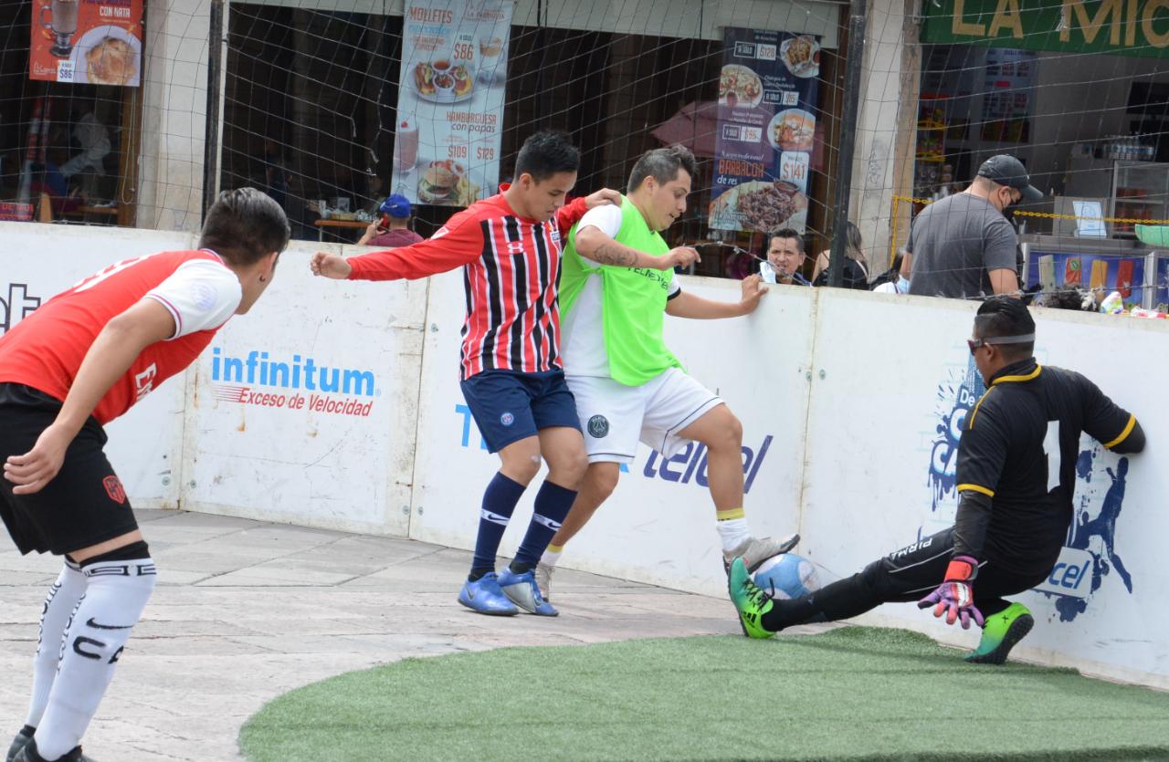 Surgen campeones del Torneo de street soccer - San Luis Potosí