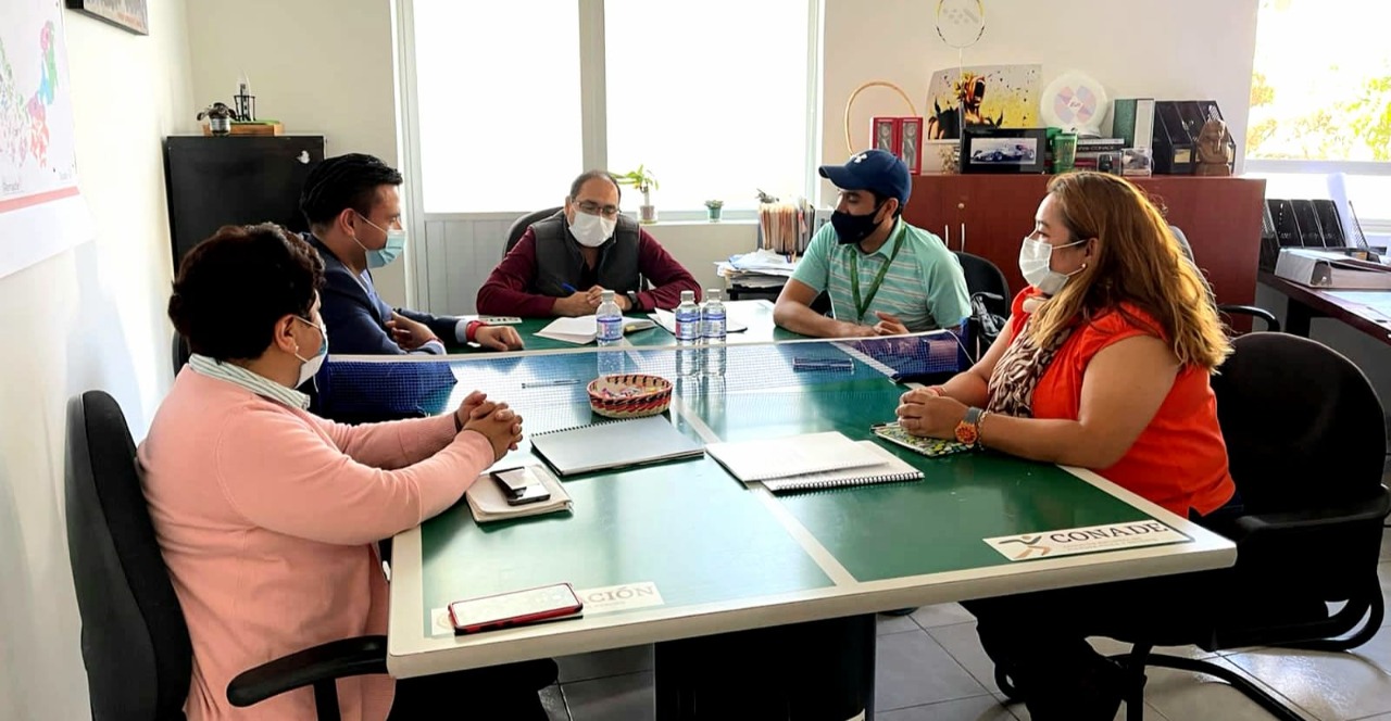 El Director de Deporte Municipal estuvo de visita en la Conade - San Luis Potosí