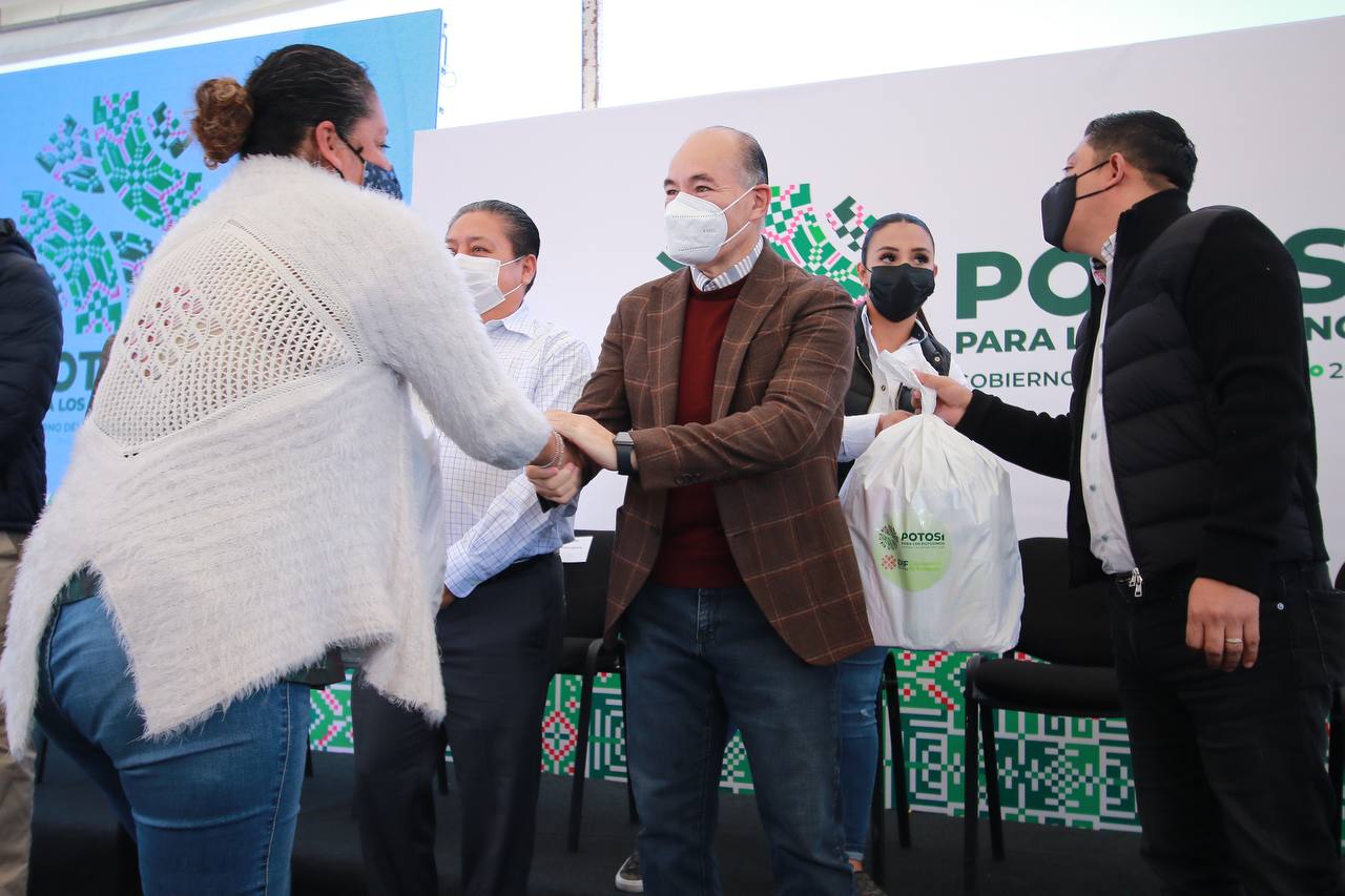 Programas sociales beneficiarán a 45 mil familias potosinas: Enrique Galindo - San Luis Potosí
