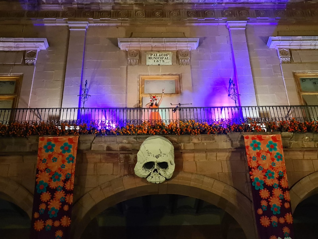 Un éxito presentación de La Catrina Canta - San Luis Potosí
