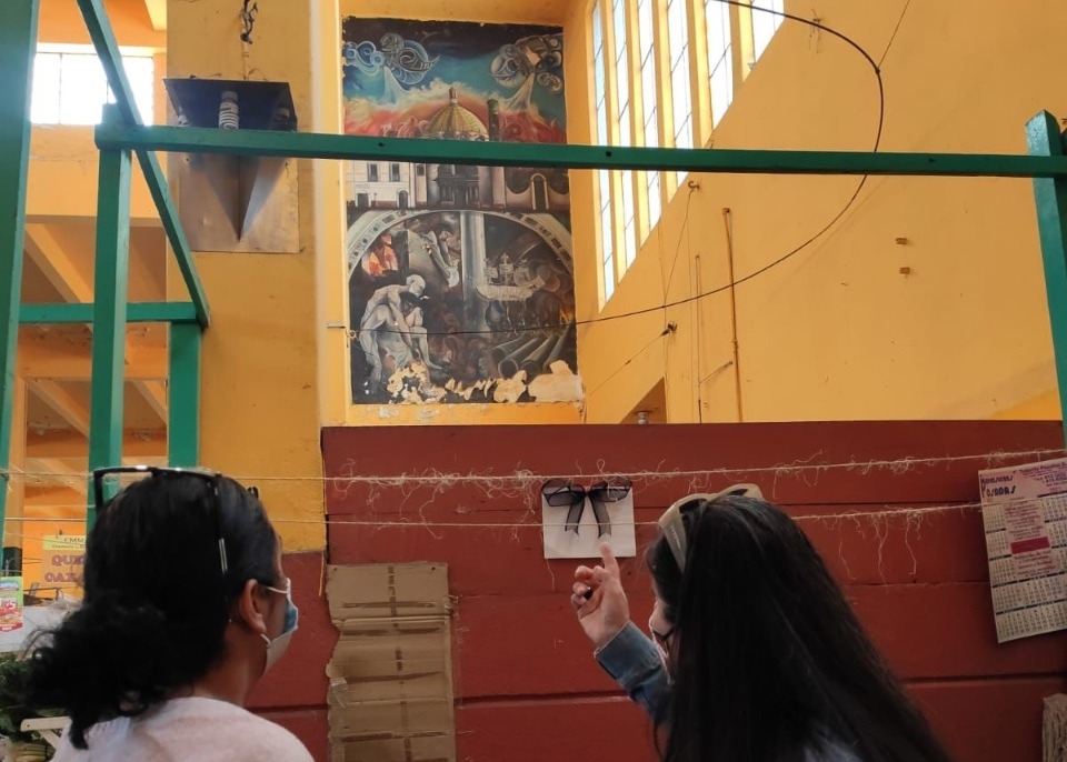 Unidad de Gestión, por comenzar a restaurar murales del Mercado “La Merced” - San Luis Potosí