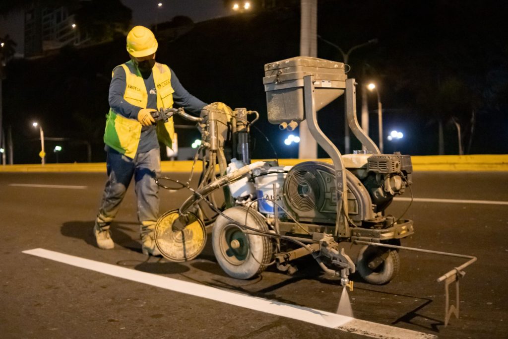 MML renovó el pintado de la señalización horizontal en tramo Costa Verde