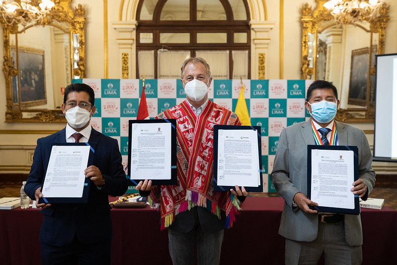 Municipalidad de Lima firma convenio con Machu Picchu y Ollantaytambo