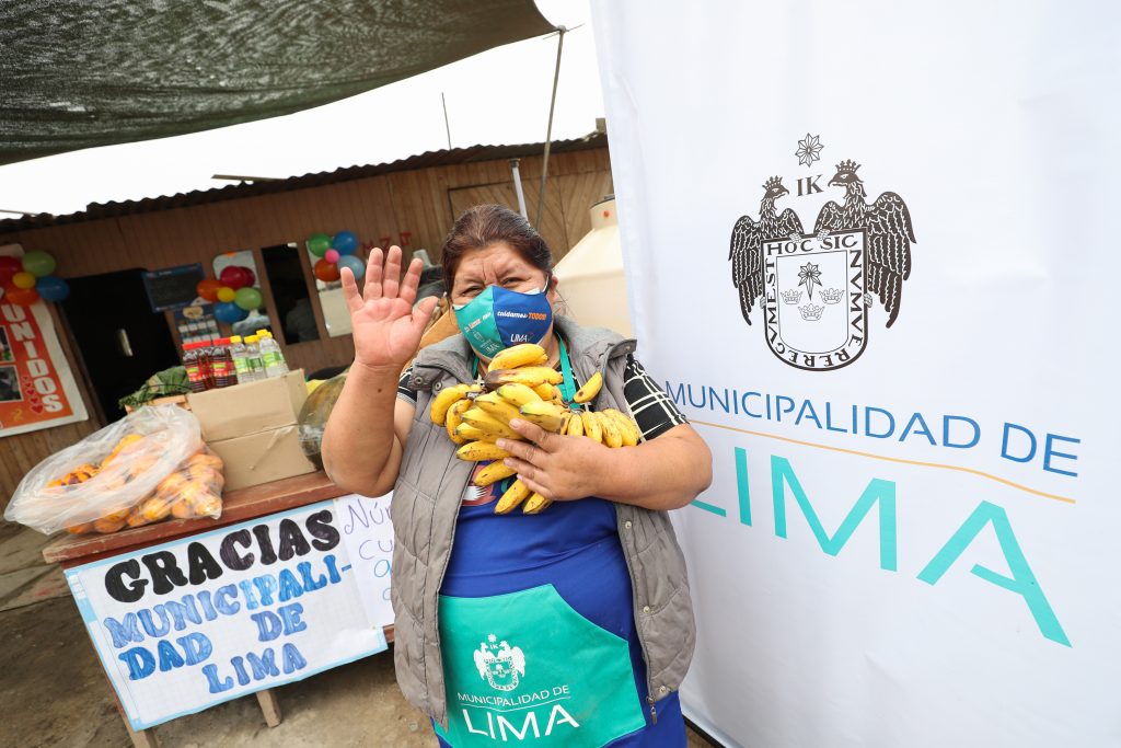 Esta semana la Municipalidad de Lima entregó alimentos a 21 ollas comunes de seis distritos de la ciudad  