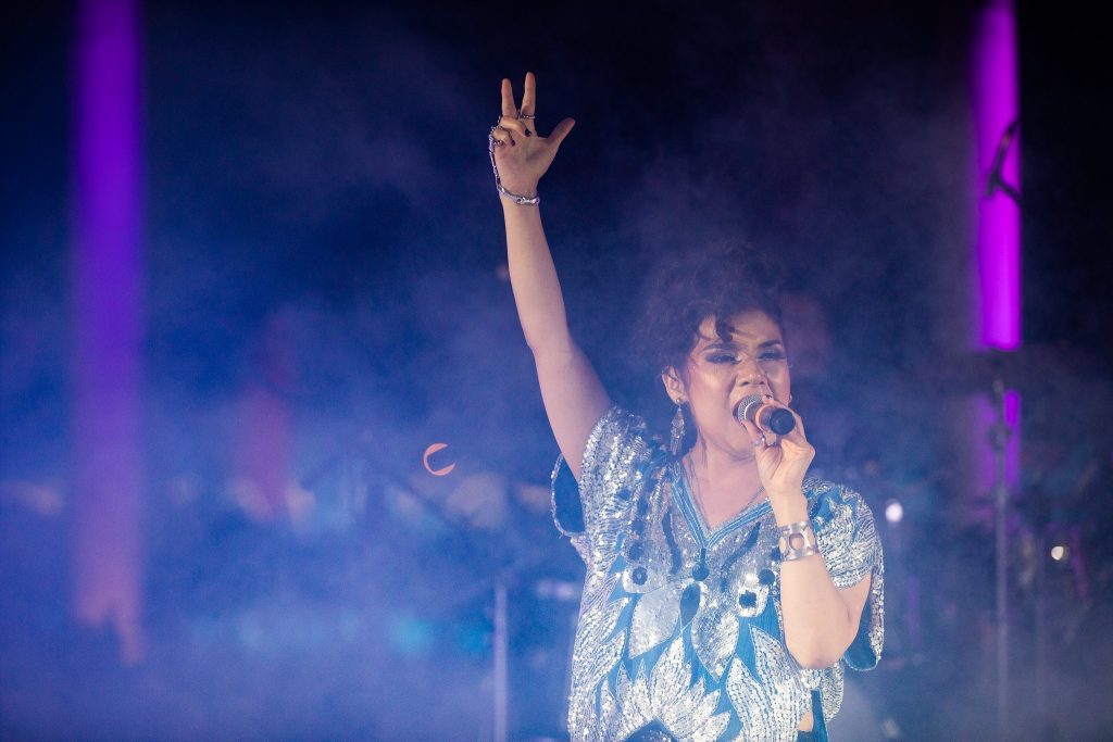 “Tejiendo cambios por la igualdad”: Ruby Palomino participó en actividad cultural por el Día de la Mujer