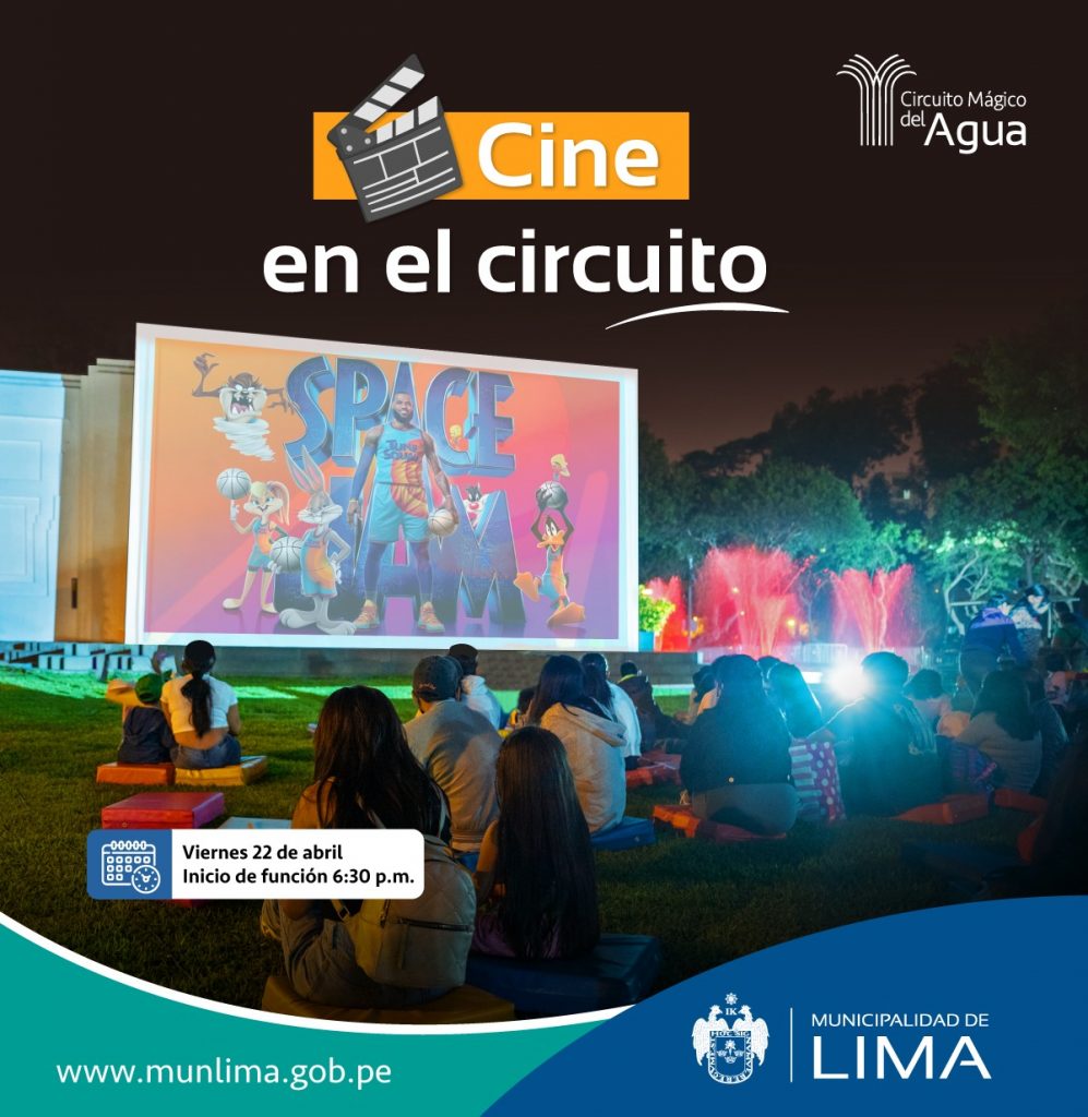 Disfruta del cine al aire libre en el Circuito Mágico del Agua  