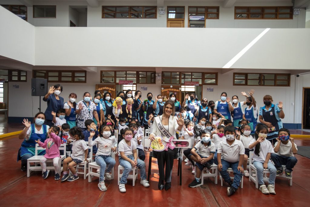 Municipalidad de Lima y Miss Perú realizan campaña en el marco del Día contra el Maltrato Infantil