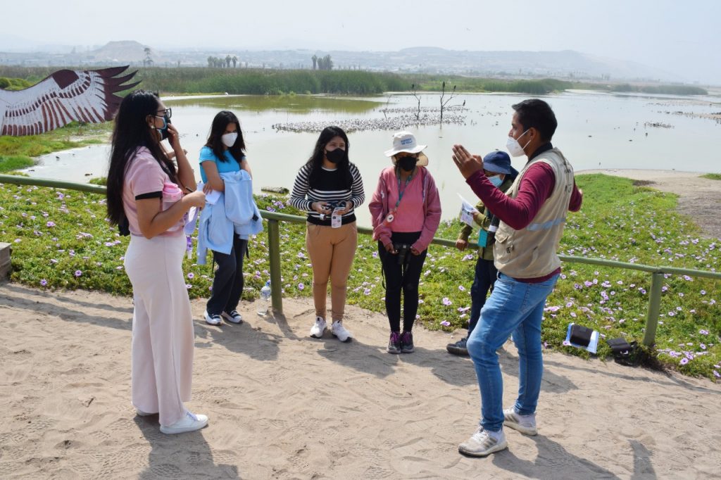 Pantanos de Villa: escolares aprenden a monitorear estado del humedal