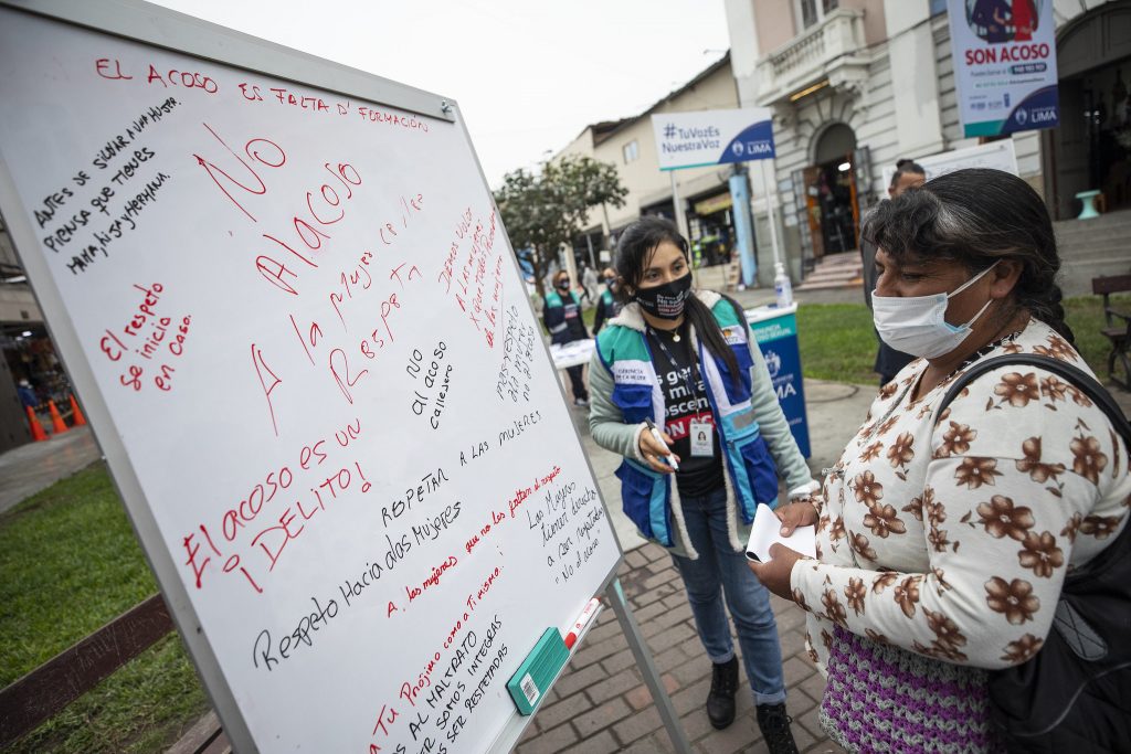 Parque Universitario: MML realizará campaña contra el acoso sexual en espacios públicos
