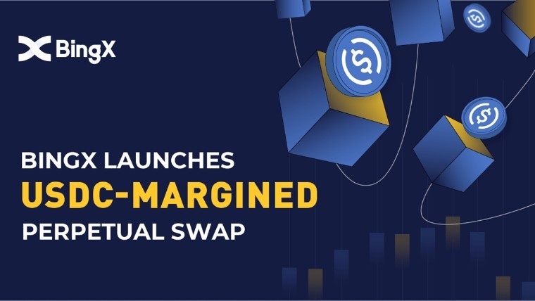 BingX lanza un swap perpetuo con margen de USDC para sus usuarios