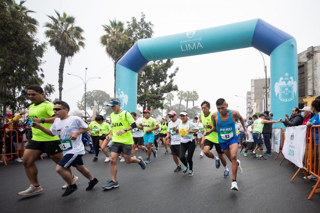 ¡Una fiesta deportiva! Más de 500 vecinos participaron en la carrera Lima Corre 6k por la donación de órganos