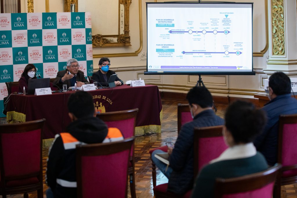 Municipalidad de Lima expuso en audiencia pública Plan de Desarrollo Urbano de Lima Sur