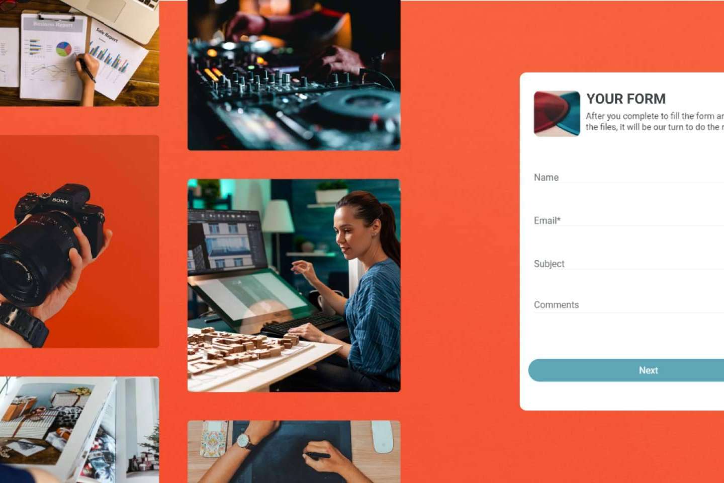 JUMBOforms, el nuevo creador de formularios para páginas web de negocios de JUMBOmail